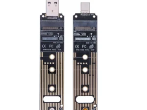 M2 SSD Adapter NVMe Enclosure M.2 to USB3.1 Case for NVME PCIE M Key 2230/2242/2260/2280 SSD NVME to USB TYPE-A/TYPE-C Converter