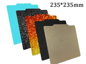 Pei Sheet 235x235 For Ender 3 V2 Ender 3 Ender 5 Neptune 4 Pro Pet Peo Magnetic Build Plate Sping Steel 3d Printer Heated Bed