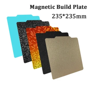 Pei Sheet 235x235 For Ender 3 V2 Ender 3 Ender 5 Neptune 4 Pro Pet Peo Magnetic Build Plate Sping Steel 3d Printer Heated Bed