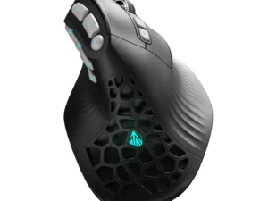 SOLAKAKA E9 Pro MMO Vertical Mouse PAW3395 Sensor 1000mAh Battery 45° Vertical Grip Ergonomic Mouse 8k Gaming Mouse