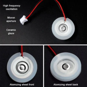10pcs 16mm Ultrasonic Mist Maker Fogger Atomizing Transducer Oscillating Blade Piezoelectric Ceramic Air Humidifier Acces 110KHz
