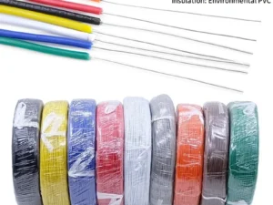 5/20M Single Core Copper Wire 26 24 22 20 18 16 14 AWG PVC Insulation Solid Tinned Plating LED Line DIY Equipment Electric Cable