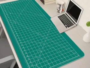 Cutting-Mat-white-on-black Mouse Pad Office Gaming Laptop Deskmat Anime Mousepad Gamer Keyboard Mouse Mat Computer Accessories