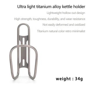 Ultralight Titanium Bicycle Water Bottle Cage Bottle Holder MTB Road Bike Bottle Bracket Bottle Rack Holder