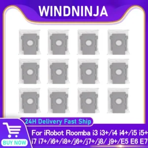Dust Bags For iRobot Roomba i3 i4 i5 i7 E5 E6 E7 S9 Series Robot Vacuum Cleaner Accessories Replacement Garbage Bags Spare Parts