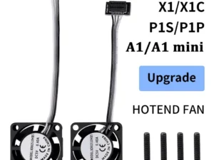 2510 Fan For Bambu Lab X1/P1 A1 Hotend Cooling Fan With Cable Rapid cooling Fan For Bambu X1C P1S P1P A1 A1 Mini 3D Printer