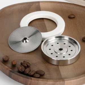 Precision Shower Screen Group Head with Silicone Steam Ring Compatible with Breville 9 Series Espresso Machines
