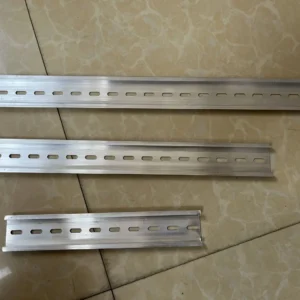 Aluminum DIN Universal Rail Thickness 0.8MM Width 35MM Length 10/12/15/20/25/30CM Terminal Block Electrical Slotting DIN Rail
