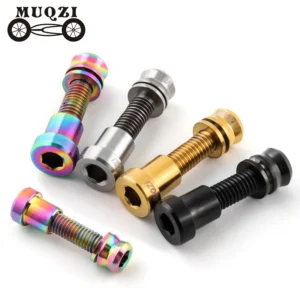 MUQZI Titanium Screw M5x17 19mm Stem Bolt Road Bike Handlebar Stem Bolt