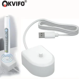 Replacement Charger Base for Philips Sonicare Electric Toothbrush HX6100 Travel Charger HX3000 / HX6000 / HX8000 / HX9000 Series