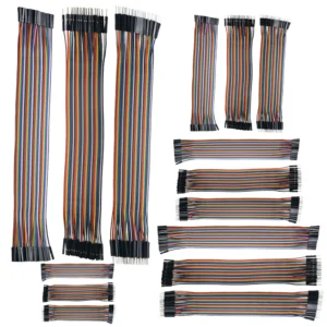 10CM 15CM 20CM/30/40CM Dupont Line Female To Female Male To Female Male To Male Jumper Wire Dupont Cable Connecting Wire DIY KIT
