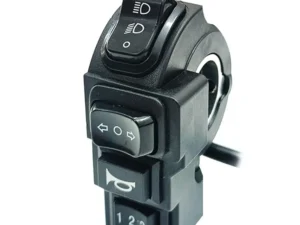 4-in-1 E-bike Headlight Switch Turn Signal And Klaxon Control 9 Pin SM Connector  For Bike Scooter Cycling Accessories