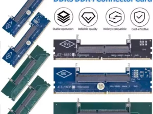 Laptop To Desktop SO-DIMM To PC DIMM Card DDR3 DDR4 DDR5 Memory RAM Memory Adapter Gaming Laptop RAM Connector Card Memory Stick