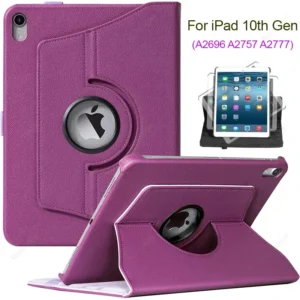 For iPad 10th 11th 12th A19 Gen 2026 Case 7 8 9th 10.2 iPad A16 11th Pro11 M4 Air11 2025 Air 5 4 3 5th 6th 9.7 360 Rotating Case