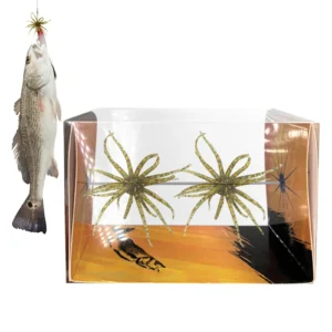 Sea Urchin Bait 2 Pieces Soft Silicone Floating Realistic Fish Tackle Fishing Dice Bait For Freshwater Seawater River Lake