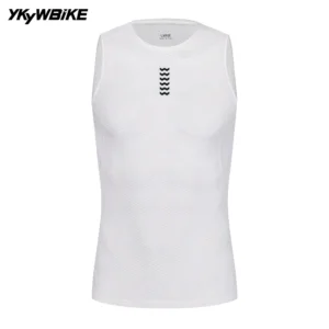 YKYWBIKE Men Cycling Base Layer Vest Summer Ride Jersey MTB Bike Bicycle Mesh Underwear Cycle Clothing