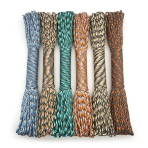 Dia.4Mm 7-Core Paracord, 5M/10M/31M, Outdoor Tent Rope Binding Clothes Drying Rope DIY Woven Bracelet