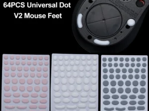 TBTL V2 Universal Dots Arc Edge Mouse Feet For G Pro X Superlight Starlight 12 Ul2 Smooth Thickened Wear-resistant Replacement