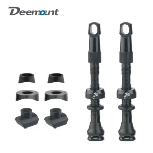Bicycle Tubeless Tire Valve Carbon Rim Presta Valves 40 50 65 80mm F/V Detachable Brass Core W/Cap For MTB Bike Air Valve