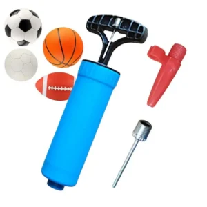 Air Pump Portable Sports Ball Hand Pump Manual Air Pump Fashionable Hand Air Pump with Needle for Volleyball  Soccer Basketball