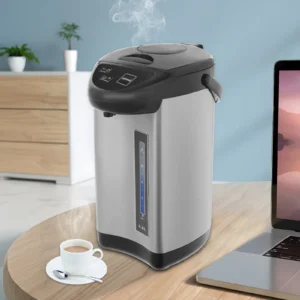 Electric Kettle, 4L 110V Stainless Steel Electric Water Boiler Kettle with 750W Fast Heating, 24-Hour Keep Warm