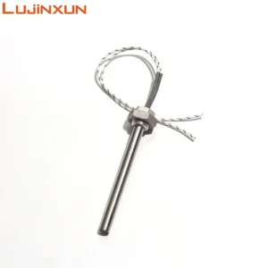 LUJINXUN DN15 (1/2") Threaded Mounting of Single-head Electric Heating Pipe 300-1000W 12x100/150/200mm Cartridge Heaters 1pc