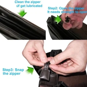 6Pcs Universal Detachable Repairing Zippers DIY Sewing Backpacks Purses Repair Replacement Zippers Sewing Accessories