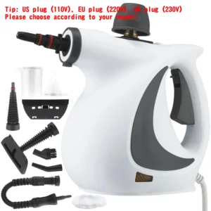 Pressurized Handheld Steam Cleaner for Home - Portable Multi-purpose High Pressure Deep Multi-surface Cleaning Steamer Machine