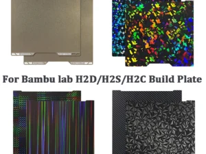 For Bambu Lab H2d H2C Bed Double Sided Bambulab Smooth Build Plate Hiqh Quality For Bambu Lab H2S Accessories Spare Parts