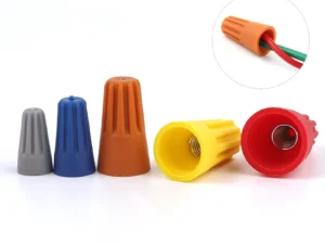 50PCS Colorful Electrical Insulated Crimp Twist Terminal Quick Wire Connector Nut Spring End Cap Connection