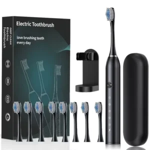 New 2026 Sonic Electric Toothbrush Adult Timer Brush 5 Mode USB Charger Rechargeable Tooth Brushes Replacement Heads Set