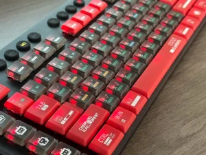 Dazzling Upgrade! G915 Dual-color Keycaps, PBT DIY Keycaps for Logitech G813/G815/G913/G915 TKL RGB Mechanical Gaming Keyboards