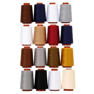 4 Pcs 800-Yard Small Pagoda 402 High-Speed Sewing Machine Thread Set for Home And Hand Sewing Polyester Denim
