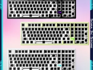 VTER Galaxy100 Mechanical Keyboard Aluminum Alloy Kit 101 Key Hot Plug RGB Ergonomics Wired/Wireless DIY Game Office Keyboard