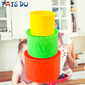 FAIS DU DIY Desserts Baking Mold Tools No-stick Round Silicone Cake Mold Mousse Cake Moulds Deepening of Colored Mold