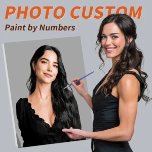 PBYN Photo Custom DIY Painting By Numbers Frame Customized Picture Landscape Animals Family Coloring By Numbers Handwork Gift