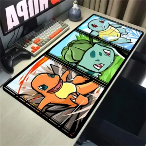 Mouse Pad Large Desk Mat Pokemones Anime Playmat Gaming Mouse Pad 900 × 400 Xxl Mousepad Speed Computer and Office Gamer Cabinet