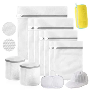 Fine Net Laundry Bag Clothing Care Washing Machines Dirty Laundry Basket Travel Shoes Mesh Bags Woman Bra Clothes Organizer
