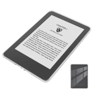 Clear Acrylic Back Case for New Kindle 6 Inch 11th 2024 RS23CV Transparent Case for Kindle 2022 11th 6'' C2V2L3 Soft Frame Cover