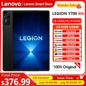 2025 New Lenovo LEGION Y700 4th Gen Gaming Tablet Snapdragon 8 Elite 256GB 512GB 8.8" 3040x1904 165Hz Screen 7600mAh Android Tab