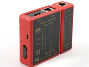 Multifunctional HDMI-Compatible Ethernet Tester Network Cable RJ45 Lan 8P8C POE Anti Burn RJ11 Telephone Line Protection