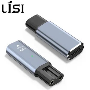 LISI 15V HQ8505 Type-C Shaver Adapter Charging Converter for Philips Norelco One Blade Pro QP6510 QP6520 QP6530 Beard Trimmer