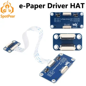 Universal E-Paper Driver HAT Supports Various Waveshare SPI E-Paper Raw Panels