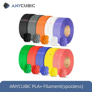 ANYCUBIC PLA+ Refill Filament Spooless FDM 3D Printer Printing Material Colorful Toughness PLA+ Filament for Kobra 3 V2 S1C
