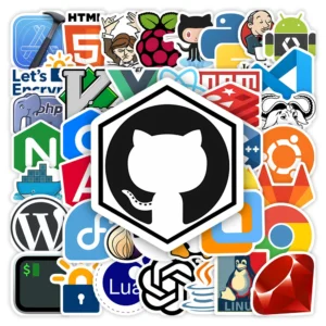 Fun Development Stickers Programming Java Docker Html Geek Hacker DIY Gift Waterproof Decal for Laptop Phone Luggage Decorative