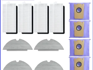 For RoboVac EUFY L35 Hybrid+ / LR30 Hybrid+ HEPA Filter Mop Cloths Dust Bags Spare Parts Accessories Replacement