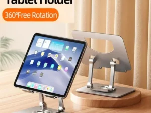 360° Rotatable Tablet Stand Adjustable Foldable Desktop Stand Holder Compatible For 4.7-12 Inch Ipad Pro/Air/Min Laptop Tablet