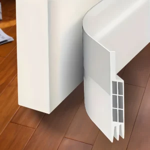 1Pc 1 Meter Door Bottom Sealing Strip Self-Adhesive Aoors And Windows,Sound Insulation, Windproof, Porous Sealing Strip 1Pc 1 Me