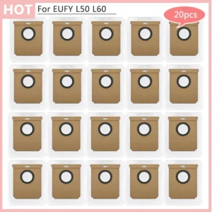 For EUFY L50 L60 Trash Bag Home Accesories Sweeping Robot Vacuum Cleaner Dust Bag Spare Parts