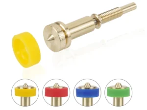 Revo All-in-one Nozzle For Revo Ceramic Hotend 0.25/0.4/0.6/0.8mm 3D Printer Heatbreak BrassTitanium Nozzle For E3D Revo Hot End